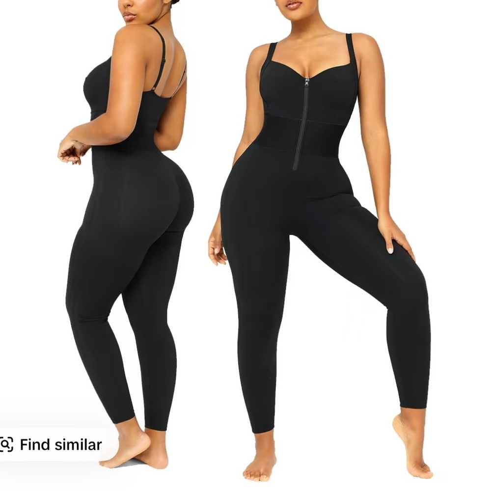 Shapellx | Zipper Front Shaping Bodysuit